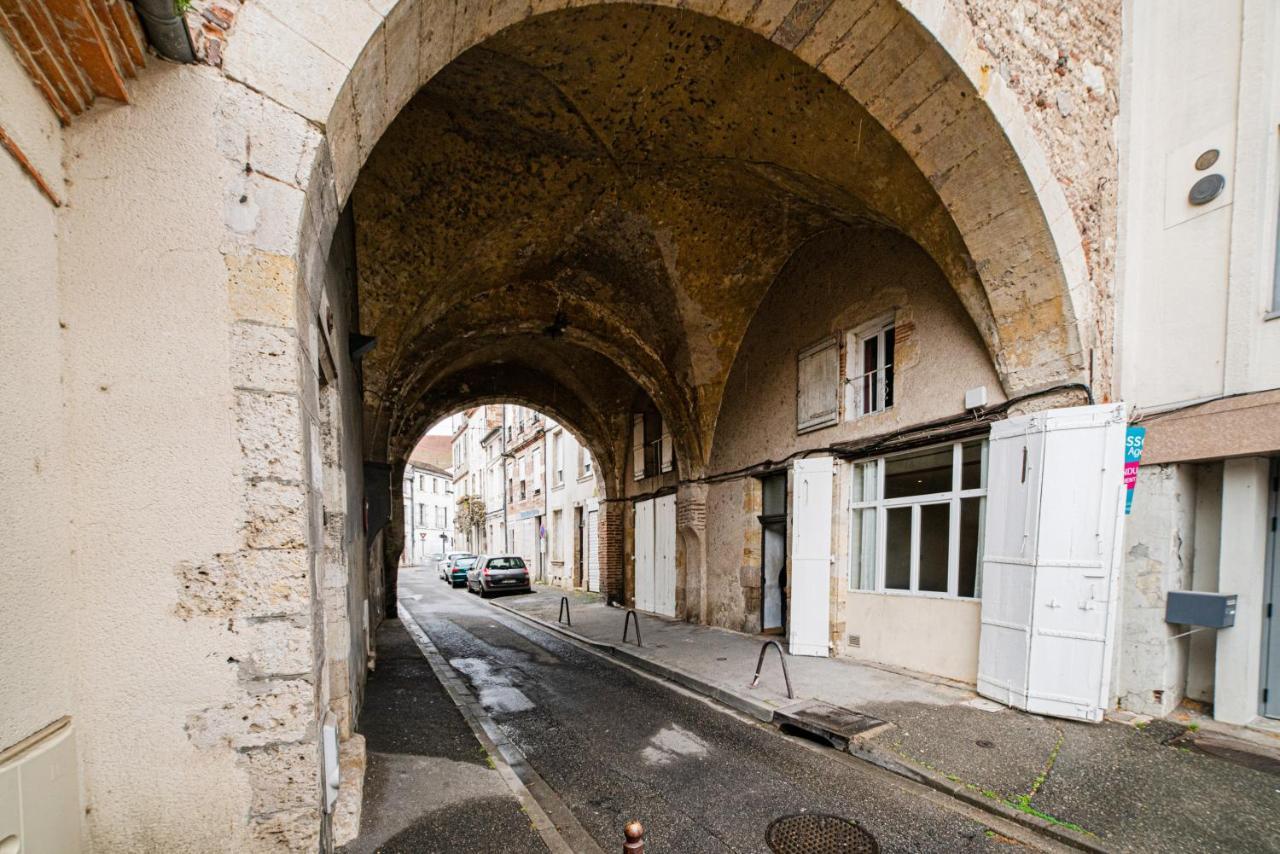 شقة Centre Historique - Cour Privee - Arrivee Autonome أجان المظهر الخارجي الصورة
